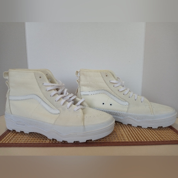 Vans Ultra Cush Suede/Canvas Waffle Cup Sneakers - Picture 1 of 11